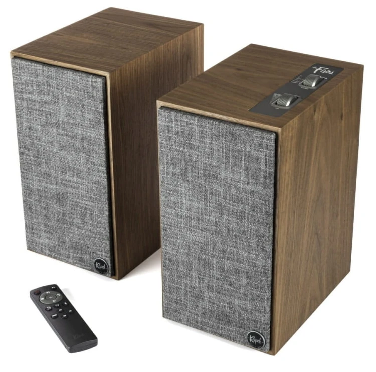 Kolumny głośnikowe, podstawkowe aktywne KLIPSCH The Fives walnut