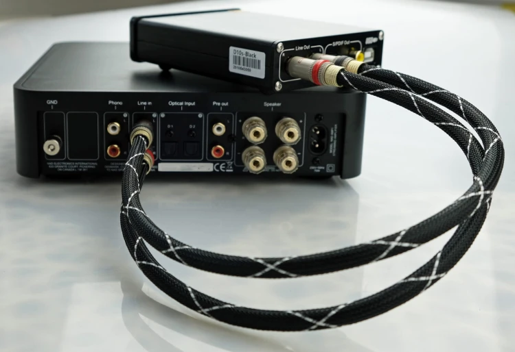 Kable audio cinch 2RCA-2RCA CROSS-TECH OFC 1m