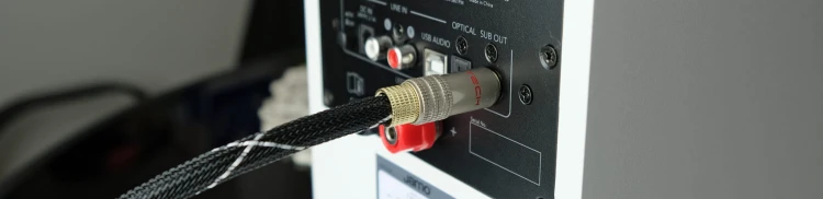 Kable audio coaxial RCA cinch Cross-Tech 1m