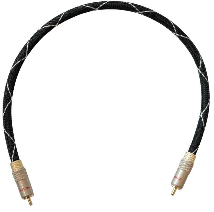 Kable audio coaxial RCA cinch Cross-Tech 0,5m