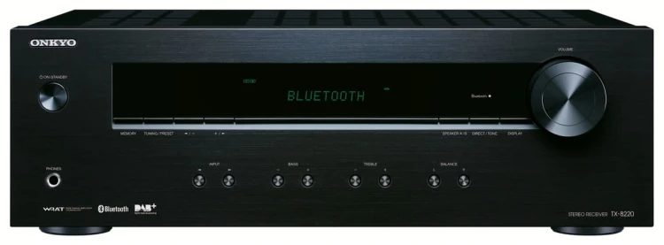 Amplituner stereo Onkyo TX-8220 DAB+ Bluetooth - czarny