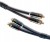 Kable audio 2xRCA - 2RCA QED Performance Graphite - 1m
