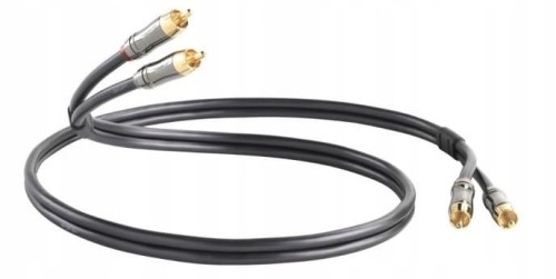 Kable audio 2xRCA - 2RCA QED Performance Graphite - 1m