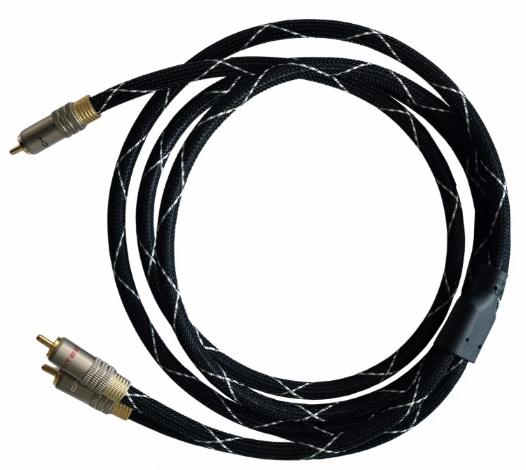 Kable audio, 1 RCA - 2 RCA Y Cross-Tech do subwoofera 2m