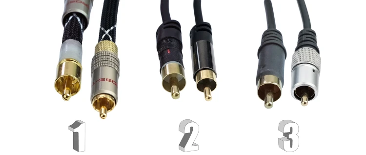 Kable audio 1 RCA - 2 RCA typ Y Cross-Tech do subwoofera 12,5m