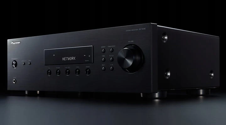 Amplituner stereo Pioneer SX-10AE Bluetooth - czarny