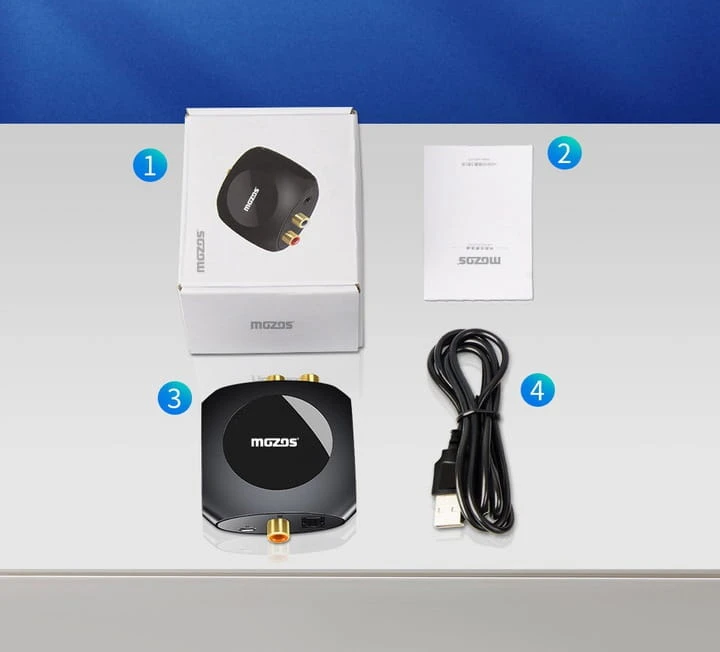 Konwerter MOZOS DAC-N3 Optyczny Spdif Rca Cinch