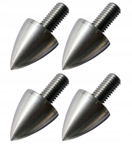Kolce pod kolumny antywibracyjne ze stali Cross-Tech K31