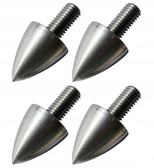 Kolce pod kolumny antywibracyjne ze stali Cross-Tech K31