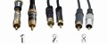 Kable jack, AUX mini jack 3,5 mm - 2RCA Cross-Tech - 2m