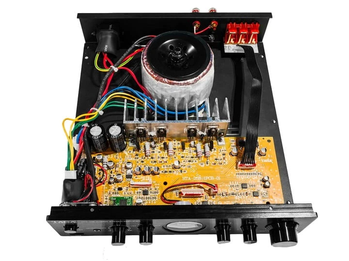 Wzmacniacz hybrydowy stereo Taga Harmony HTA-25B 2021 - srebrny