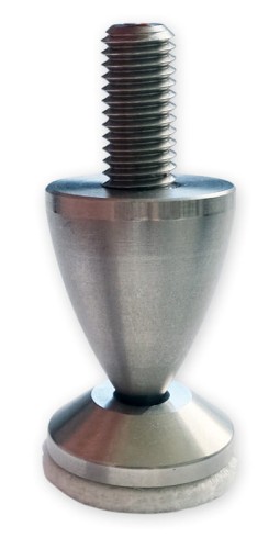 Kolce pod kolumny antywibracyjne ze stali Cross-Tech K31 oraz podkładki pod kolce pod kolumny P12