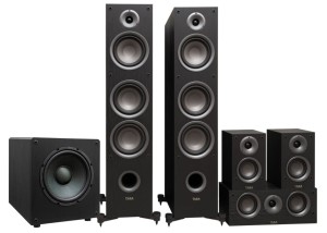 Zestaw Kolumn 5.1 Taga Harmony TAV-607 TSW-90 v.4 - czarny