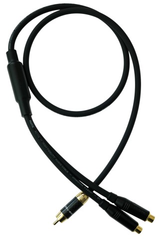 Rozgałęziacz rozdzielacz KLOTZ 2xGN RCA - RCA - 1m