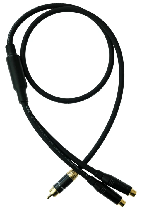 Rozgałęziacz rozdzielacz KLOTZ 2xGN RCA - RCA - 1m