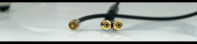 Rozgałęziacz rozdzielacz KLOTZ 2xGN RCA - RCA - 1m
