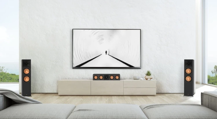 Salon audio oraz kolumny głośnikowe, podłogowe stereo Klipsch RP-8000F II Ebony