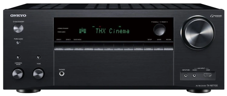 Amplitunery kino domowe 9.2 Onkyo TX-NR7100 8K WiFi BT ATMOS
