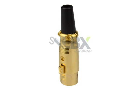Wtyk XLR canon mikrofonowy gniazdo 3 PIN żeński