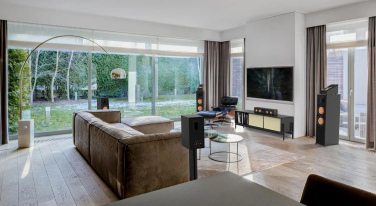 Głośniki, kolumna centralna Klipsch RP-404C II - czarna