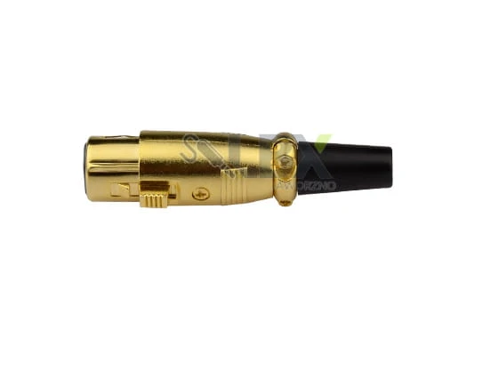 Wtyk XLR canon mikrofonowy gniazdo 3 PIN żeński