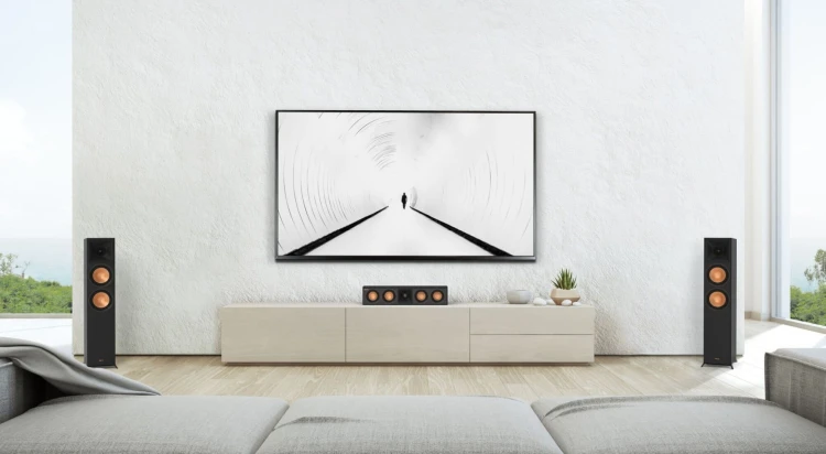 Głośniki, kolumna centralna Klipsch RP-404C II - czarna