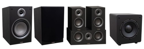 Kolumny głośnikowe kino domowe 5.1 Taga Harmony TAV-807B TSW-69