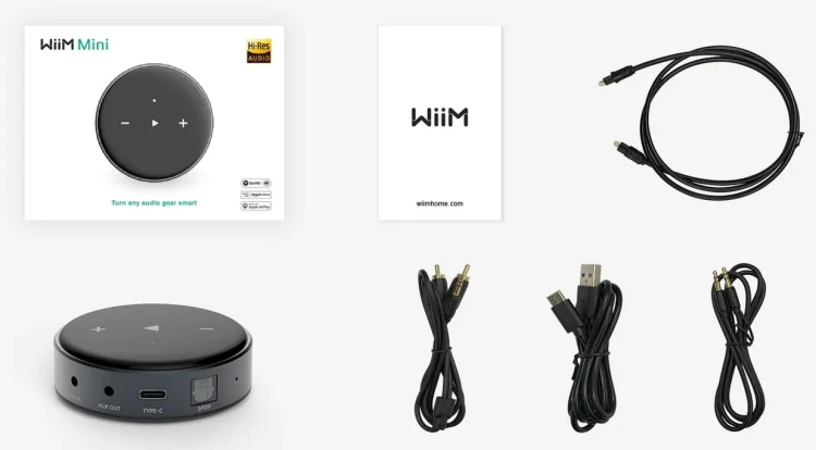 Odtwarzacz sieciowy streamer WIIM MINI Wi-Fi BT