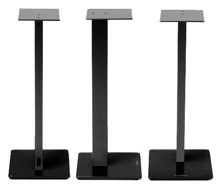 Stojaki pod kolumny Standy NorStone Esse - czarne