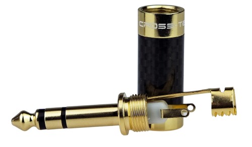 Wtyki głośnikowe duży jack 6,3 mm Cross-tech stereo