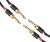 Kable jack 2x 6,3 mm mono - 2x mono 6,3 Klotz