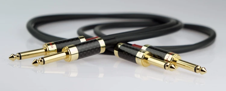 Kable jack 2x 6,3 mm mono - 2x mono 6,3 Klotz