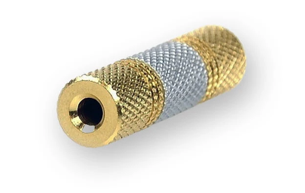 kable jack 3,5mm gniazdo - gniazdo beczka adapter łącznik