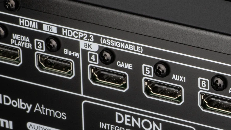 Kino domowe, amplitunery 7.2 8k Denon AVR-X2800H WiFi