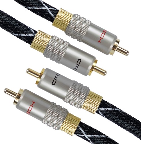 Kable audio, cinch 2RCA-2RCA CROSS-TECH OFC 0,5m