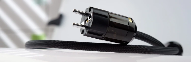 Kabel przewód zasilający CROSS-TECH oplot