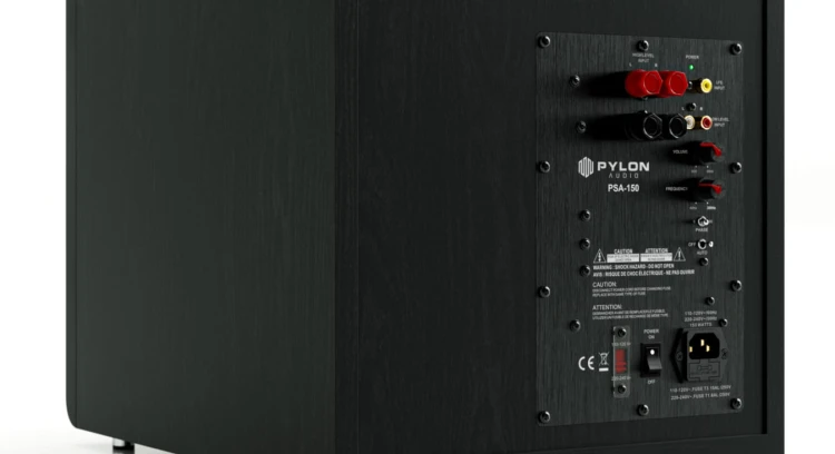 Subwoofery aktywne Pylon Audio Opal Sub - czarny