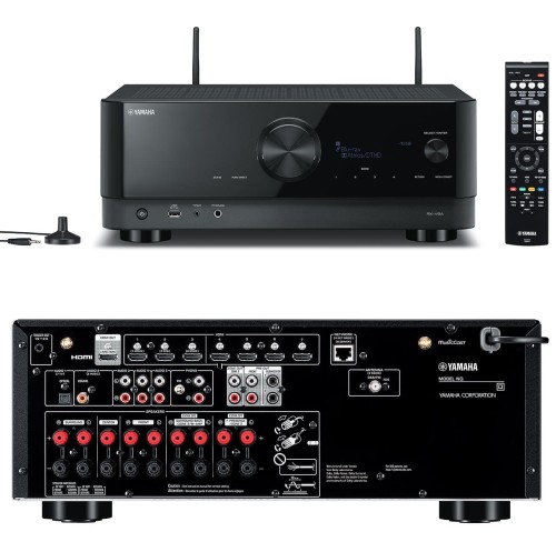 Amplitunery, kino domowe 7.2 Yamaha RX-V6A Czarny