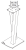 Stojaki Standy pod kolumny NorStone WALK - para