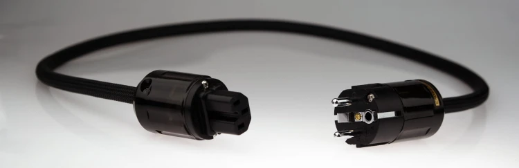 Kabel przewód zasilający CROSS-TECH oplot