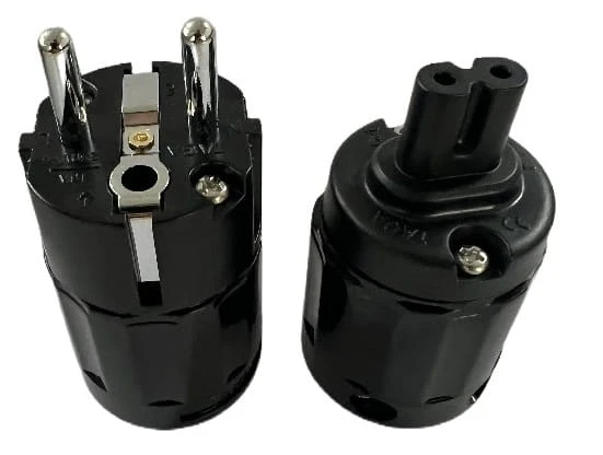Wtyczka Schuko + złącze IEC Taga Harmony ETPC-SP/ETPC-C7-C