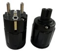 Wtyczka Schuko + złącze IEC Taga Harmony ETPC-SP/ETPC-C7-C