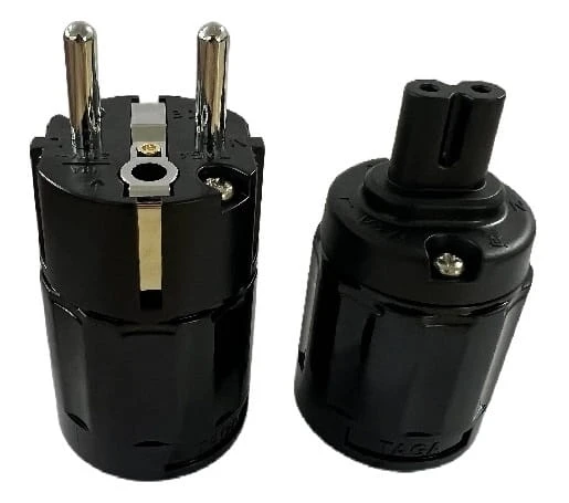 Wtyczka Schuko + złącze IEC Taga Harmony ETPC-SP/ETPC-C7-C