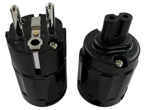 Wtyczka Schuko + złącze IEC Taga Harmony ETPC-SP/ETPC-C7-C