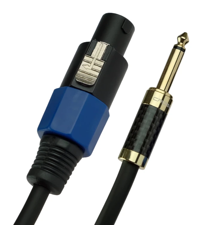 Kabel głośnikowy KLOTZ 2,5mm2 SPEAKON - 6,3mm JACK
