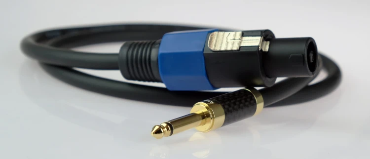 Kabel głośnikowy KLOTZ 2,5mm2 SPEAKON - 6,3mm JACK