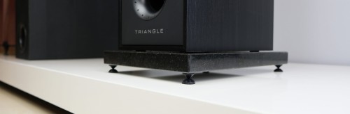 Kamienna granitowa podstawa pod kolumny audio hifi
