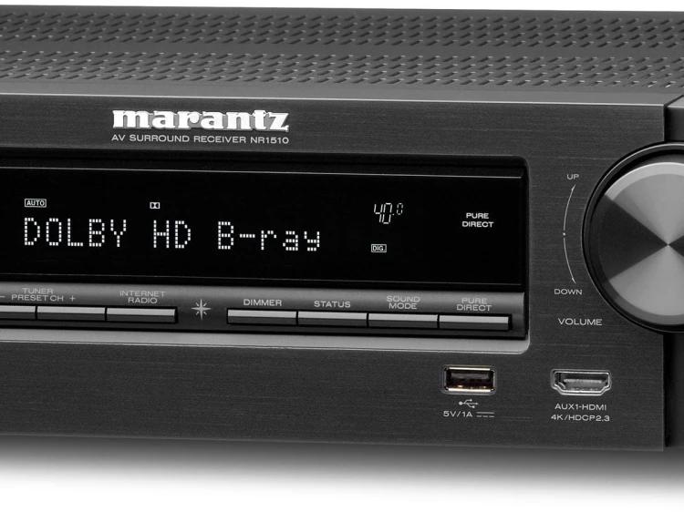 Amplituner 5.2 Marantz NR1510 Alexa AirPlay HEOS - czarny