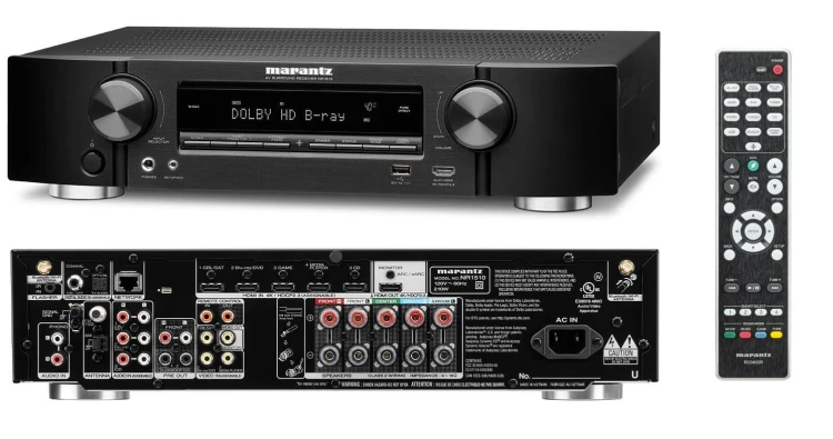 Amplituner 5.2 Marantz NR1510 Alexa AirPlay HEOS - czarny