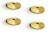 Podkładki pod kolce NORSTONE COUNTER SPIKE Gold